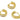 Huggie Hoop Wire Earring - Brass - 316 stainless steel stud - Zircon - 18K Real Gold Plated Brass - 2.8gr - MJ100053 - MinjuanRong