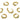 Huggie Hoop Wire Earring - Brass - 316 stainless steel stud - Zircon - 18K Real Gold Plated Brass - 2.7gr - MJ100056 - MinjuanRong