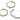 Huggie Hoop Wire Earring - Brass - 18K Real white Gold brass - 4.2gr - MJ101078 - MinjuanRong