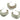 Push Back Stud Earring - Acrylic - 316 stainles steel stud - 4.37gr - MJ201307 - MinjuanRong