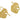 Wire Hook Earring - brass - 18K real gold - 6.9gr - MJ200029 - MinjuanRong