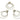 Push Back Stud Earring - Brass - Steel stud - 18K Real White gold Plated Brass - 10.5gr - MJ102091 - MinjuanRong
