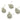 Push Back Stud Earring - Brass - 316 stainless steel stud - 18K Real White Gold Plating - 8.9gr - MJ101251 - MinjuanRong