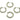 Huggie Hoop Wire Earring - Brass - 18K Real White Gold Plating - 8.8gr - MJ101260 - MinjuanRong