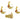 Push Back Stud Earring - Brass - 925 Sliver stud - Zircon - 18K Real Gold Plating - 6.1gr - MJ101297 - MinjuanRong