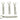 Huggie Hoop Wire Earring - Brass - 18K Real White Gold Plating- 9.9gr - MJ101264 - MinjuanRong