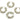 Huggie Hoop Wire Earring - Brass - 18K Real White Gold Plating - 15.4gr - MJ101239 - MinjuanRong