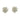 Push Back Stud Earring - Brass - 316 stainless steel stud - 18K Real White Gold Plating - 6.8gr - MJ101242 - MinjuanRong