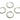 Huggie Hoop Wire Earring - BRASS - 18K Real White Gold Plating - 3.9gr - MJ101809 - MinjuanRong