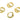 Huggie Hoop Wire Earring - Brass - 18K Real Gold Plating - 3.1gr - MJ101889 - MinjuanRong