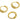 Huggie Hoop Wire Earring - Brass - Zircon - 18k Real Gold Plating - 4.1gr - MJ201729 - MinjuanRong