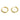 Huggie Hoop Wire Earring - Brass - Zircon - 18k Real Gold Plating - 3.9gr - MJ201731 - MinjuanRong