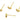 Push Back Stud Earring - Brass Zircon - 18k Real Gold Plating - 2.48gr - MJ200936 - MinjuanRong