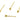 Push Back Stud Earring - Brass - Brass Stud - 18k Real Gold Plating - 2.4gr - MJ200639 - MinjuanRong