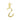 Push Back Stud Earring - Brass - 316 stainless steel stud - 18k Real Gold Plating - 6.5gr - MJ200889 - MinjuanRong