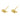 Push Back Stud Earring - Brass - Zircon - 18k Real Gold Plating - 2.74gr - MJ200929 - MinjuanRong
