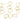 Push Back Stud Earring - Brass - 316 stainless steel stud - 18k Real Gold Plating - 1.4gr - MJ102698 - MinjuanRong