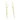 Wire Hook Earring - Brass - Cubic Zircon - 316 stainless steel stud - 18k Real Gold Plating - 3.2gr - MJ102696 - MinjuanRong