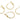 Clasp Back Earrings - Brass - 316 stainless steel stud - 18k Real Gold Plating - 1.7gr - MJ102692 - MinjuanRong