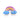 Rainbow Cloud Çocuk Mavi Saç Tokası - minjuanrong.com.tr