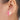 Push Back Stud Earring - Resin Plain Wood - 316 Surgical Stainless Steel Stud - 3.1gr - MJ200682 - MinjuanRong