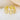 Ring - Brass - Cubic zircon - Gold Tone plating - 4.5gr - MJ105861 - MinjuanRong