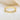 Ring - Brass - Cubic zircon - Gold Tone plating - 2.7gr - MJ105866 - MinjuanRong