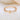 Ring - Brass - Cubic zircon - 18K Real Gold Plating - 2.4gr - MJ106041 - MinjuanRong