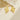 Push Back Stud Earring - Stainless steel - Vacuum Real gold plating - 11gr - MJ105658 - MinjuanRong