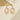Push Back Stud Earring - Brass - 316 stainless steel - 18K Real Gold Plating - 6.7gr - MJ105046 - MinjuanRong