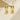 Push Back Stud Earring - Stainless steel - Vacuum Real gold plating - 18.9gr. - MJ105656 - MinjuanRong