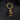 Keychain - Iron - Brass - Antique Bronze - 23.3gr - MJ105487 - MinjuanRong