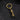 Keychain - Iron - Brass - Antique Bronze - 18gr - MJ105474 - MinjuanRong