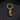 Keychain - Iron - Brass - Antique Bronze - 15gr - MJ105468 - MinjuanRong