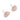 Push Back Stud Earring - Natural Stone - Pink Stone - 316  Surgical Stainless steel - Gold Tone Plated stone - 3.4gr - MJ104247 - MinjuanRong