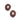 Push Back Stud Earring - Walnut Wood - Stainless Steel Stud - Natural Wooden - 2.8gr - MJ200680 - MinjuanRong