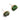 Push Back Stud Earring - Natural Stone - Green Jasper - 316 &nbsp;Surgical Stainless steel - Gold Tone - Plated stone - 4.3gr - MJ104256 - MinjuanRong