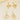 Wire Hook Earring - Brass - 316 Stainless Steel - 18K Real Gold Plating - 5.9gr - MJ105048 - MinjuanRong