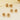 Push Back Stud Earring - Brass - 18K Real Gold Plating - 10.9gr - MJ105426 - MinjuanRong