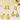 Push Back Stud Earring - 304/316 Stainless Steel - Stainless Steel - 304 Stainless Steel - Gold Tone Plating - 10.7gr - MJ900422 - minjuanrong.com.tr