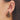 Push Back Stud Earring - Acrylic - 316 Stainless Steel Stud - Brown - 8.4gr - MJ104128 - MinjuanRong