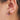 Push Back Stud Earring - Walnut Wood - Resin - 316 STAINLESS STEEL Stud - 2.6gr - MJ200711 - MinjuanRong