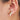 Push Back Stud Earring - Resin - Wood - 316 Surgical Stainless Steel Stud - White - 2.7gr - MJ200667 - MinjuanRong