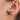 Push Back Stud Earring - Resin - Wood - 316 Surgical Stainless Steel Stud - Green - 3.3gr - MJ200683 - MinjuanRong