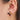 Push Back Stud Earring - Walnut Wood - Resin316 STAINLESS STEEL Stud - 2.8gr - MJ200716 - MinjuanRong