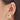 Push Back Stud Earring - Acrylic - 316 Stainless Steel Stud - Beige - 3gr - MJ104102 - MinjuanRong