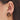 Push Back Stud Earring - Acrylic - 316 Stainless Steel Stud - Coffee Color - 3gr - MJ104104 - MinjuanRong