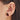 Push Back Stud Earring - Natural Stone - Tiger eye - 316 &nbsp;Surgical Stainless steel - Gold Tone - Plated stone - 2.6gr - MJ104254 - MinjuanRong