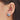 Push Back Stud Earring - Natural Stone - Terahertz - 316 Surgical Stainless steel - Gold Tone - Plated stone - 2.8gr - MJ104262 - MinjuanRong