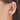 Push Back Stud Earring - Natural Stone - Imported red roses - 316 Surgical Stainless steel - Gold Tone - Plated stone - 3.2gr - MJ104255 - MinjuanRong